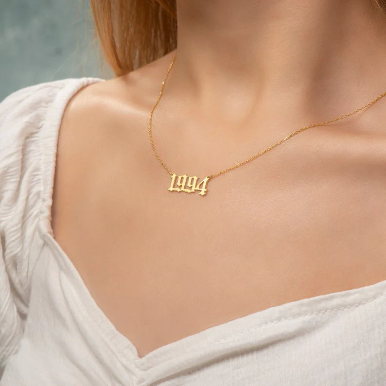 [Copy]CUSTOM LUCKY NUMBER NECKLACE - SOLID 14K | 18K GOLD